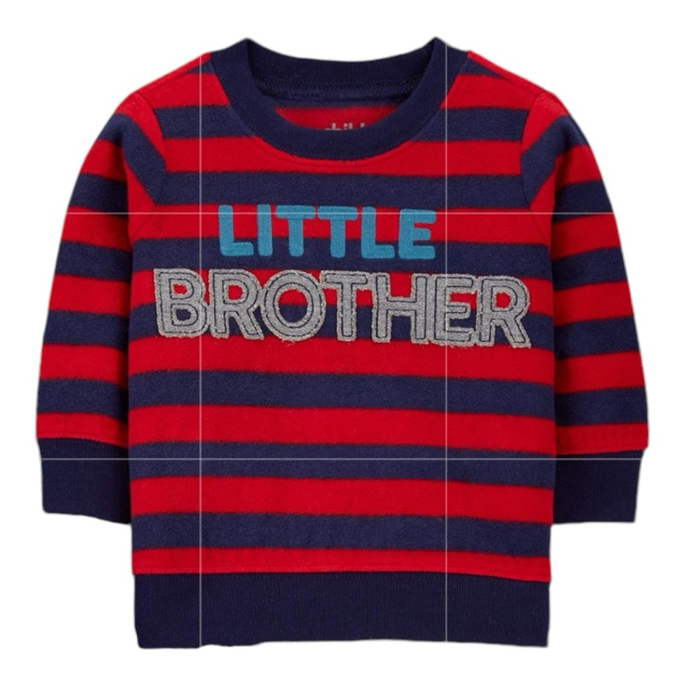 Carter’s Little Brother Long Sleeve Shirt 6-9 months NWT Sale